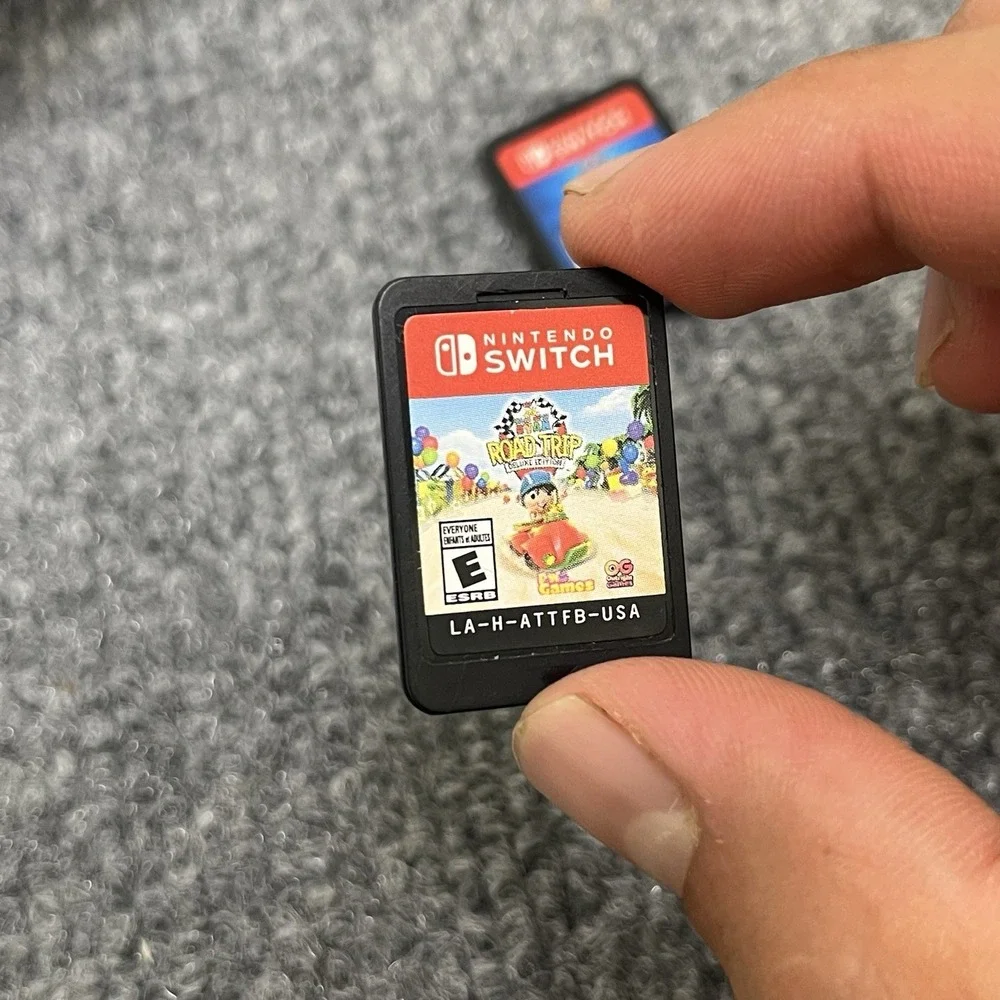 PAW Patrol Mighty Pups + Ryan's Road Trip Deluxe Nintendo Switch Lot Cartridges